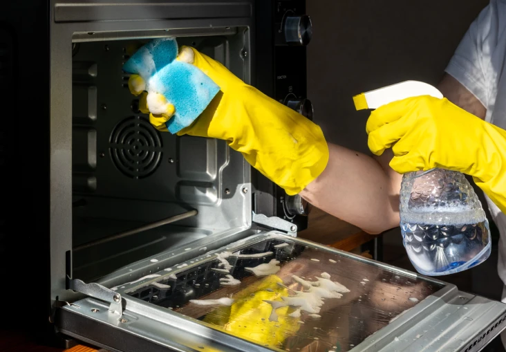 Restoring cooking appliances to spotless perfection.